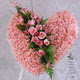 kalp pano karankil ve güller   Çanakkale çiçek mağazası , çiçekçi adresleri 